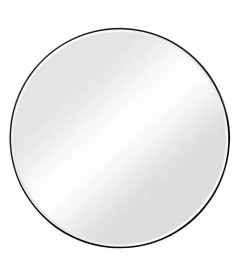 Miroir Noir Rond 80cm