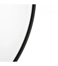 Miroir Noir Rond 80cm