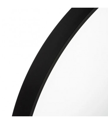 Miroir Noir Rond 40cm