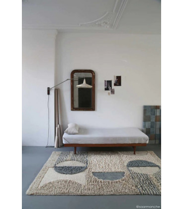 Tapis Laine Sun Rays 170 / 240 cm Lavable en Machine