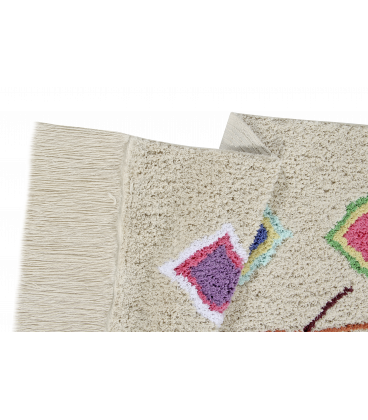 Tapis Coton Kaarol 140/200 cm Lavable en Machine