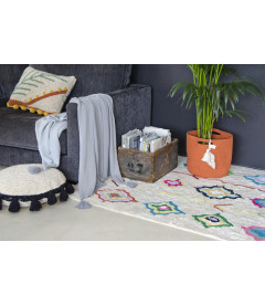 Tapis Coton Kaarol 140/200 cm Lavable en Machine Tapis Coton Kaarol 140/200 cm Lavable en Machine