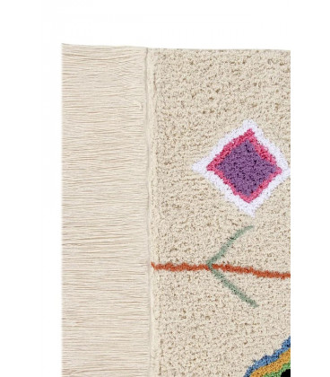 Tapis Coton Kaarol 140/200 cm Lavable en Machine