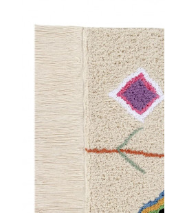 Tapis Coton Mini Kaarol  70/100 cm  Lavable en Machine 2
