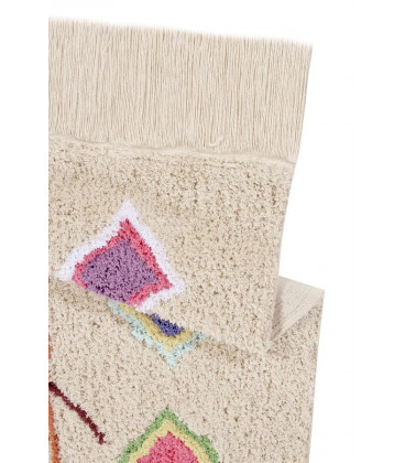 Tapis Coton Mini Kaarol  70/100 cm  Lavable en Machine