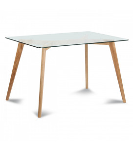 Table A Manger Verre Fiord 180cm