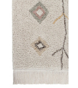 Tapis Coton Kaarol Earth M 140 / 200 cm Lavable en Machine 2