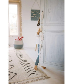 Tapis Coton Berbere Rhombs M 140 / 210 cm Lavable en Machine Tapis Coton Berbere Rhombs M 140 / 210 cm Lavable en Machine