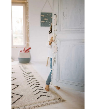 Tapis Coton Berbere Rhombs M 140 / 210 cm Lavable en Machine