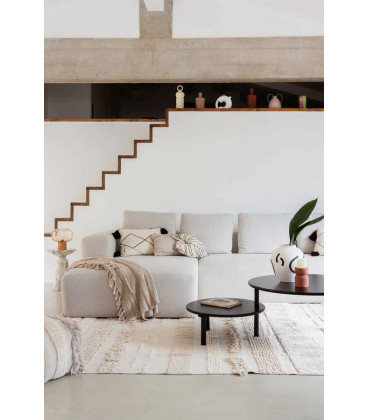 Tapis Coton Air Naturel S 140 / 200 cm Lavable en Machine