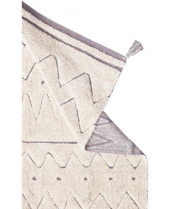 Tapis Coton AZTECA M 140 / 200 cm Lavable en Machine