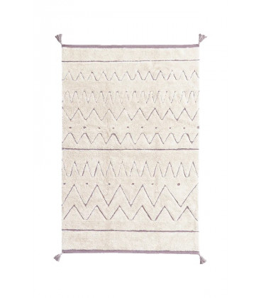 Tapis Coton AZTECA M 140 / 200 cm Lavable en Machine