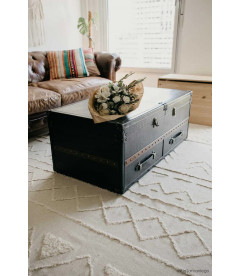 Tapis Coton Tribu S 120 / 160 cm Lavable en Machine Tapis Coton Tribu S 120 / 160 cm Lavable en Machine