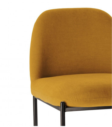 Fauteuil Derby moutarde