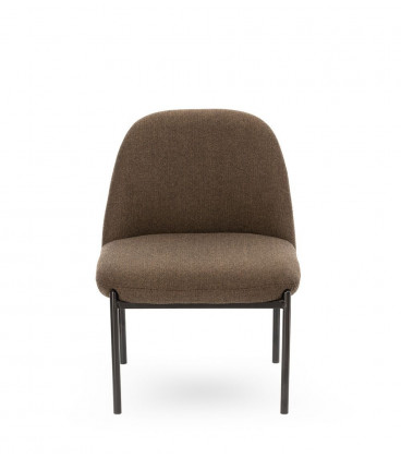 Fauteuil Derby chevron gris