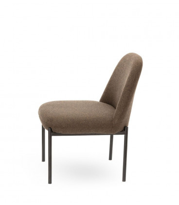 Fauteuil Derby chevron gris