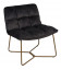 Fauteuil Butano anthracite