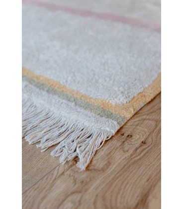Tapis Coton Lanes Nude M 140 / 200 cm Lavable en Machine