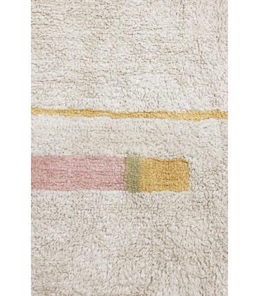 Tapis Coton Lanes Nude M 140 / 200 cm Lavable en Machine