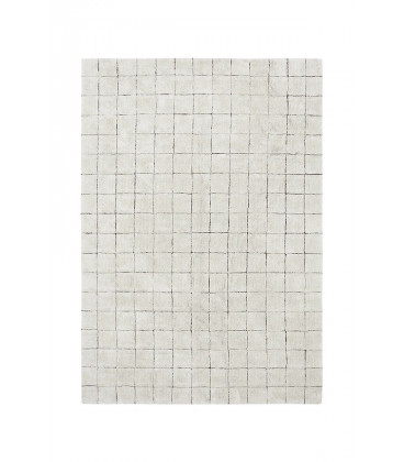 Tapis Coton Mosaic L 170 / 240 cm Lavable en Machine