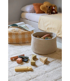 Tapis Coton Mosaic L 170 / 240 cm Lavable en Machine