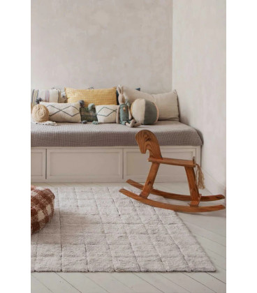 Tapis Coton Mosaic L 170 / 240 cm Lavable en Machine