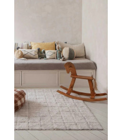 Tapis Coton Mosaic L 170 / 240 cm Lavable en Machine