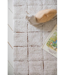 Tapis Coton Mosaic L 170 / 240 cm Lavable en Machine