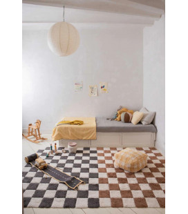 Tapis Coton Kitchen Tiles S 120 / 160 cm Lavable en Machine