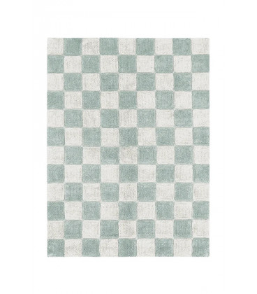 Tapis Coton Kitchen Tiles S 120 / 160 cm Lavable en Machine