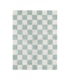 Tapis Coton Kitchen Tiles S 120 / 160 cm Lavable en Machine