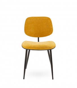 Chaise Kolda orange brûlé 2