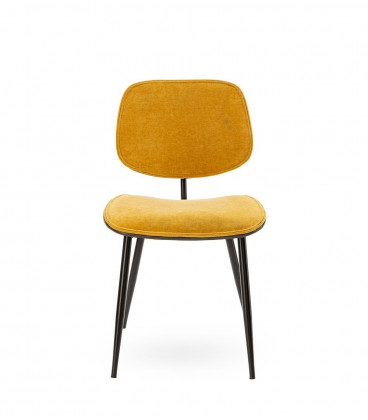 Chaise Kolda orange brûlé