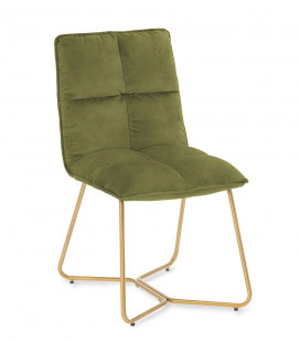 Chaise Butano vert mousse
