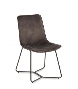 Chaise Rutano anthracite