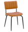 Chaise Paddy velours gold