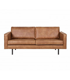 Canapé Rodéo 2.5 Places Cognac Cuir RecycléWOOOD by De Eekhoorn