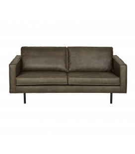 Canapé Rodéo 2.5 Places XL Army Cuir Recyclé