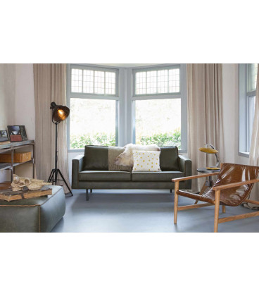 Canapé Rodéo 2.5 Places XL Army Cuir Recyclé