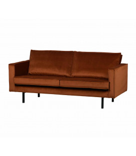 Canapé Rodéo 2.5 Places Velours RouilleWOOOD by De Eekhoorn 2