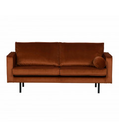 Canapé Rodéo 2.5 Places Velours RouilleWOOOD by De Eekhoorn