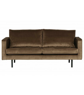 Canapé Rodéo 2.5 Places Velvet TaupeWOOOD by De Eekhoorn
