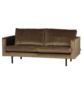 Canapé Rodéo 2.5 Places Velvet TaupeWOOOD by De Eekhoorn 2