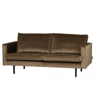 Canapé Rodéo 2.5 Places Velvet TaupeWOOOD by De Eekhoorn