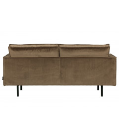 Canapé Rodéo 2.5 Places Velvet TaupeWOOOD by De Eekhoorn