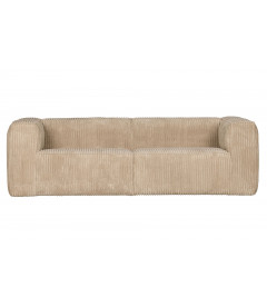 Canapé Bean 3.5 Places Côtelé TravertinWOOOD by De Eekhoorn Canapé Bean 3.5 Places Côtelé TravertinWOOOD by De Eekhoorn