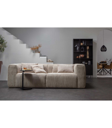 Canapé Bean 3.5 Places Côtelé TravertinWOOOD by De Eekhoorn