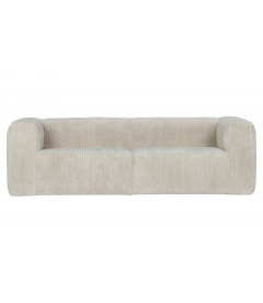 Canapé Bean 3.5 Places Côtelé NaturelWOOOD by De Eekhoorn Canapé Bean 3.5 Places Côtelé NaturelWOOOD by De Eekhoorn