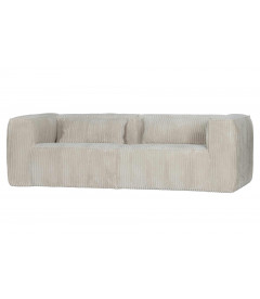 Canapé Bean 3.5 Places Côtelé NaturelWOOOD by De Eekhoorn Canapé Bean 3.5 Places Côtelé NaturelWOOOD by De Eekhoorn