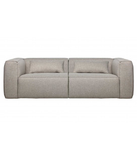 Canapé Bean 3.5 Places Tissu Gris ClairWOOOD by De Eekhoorn